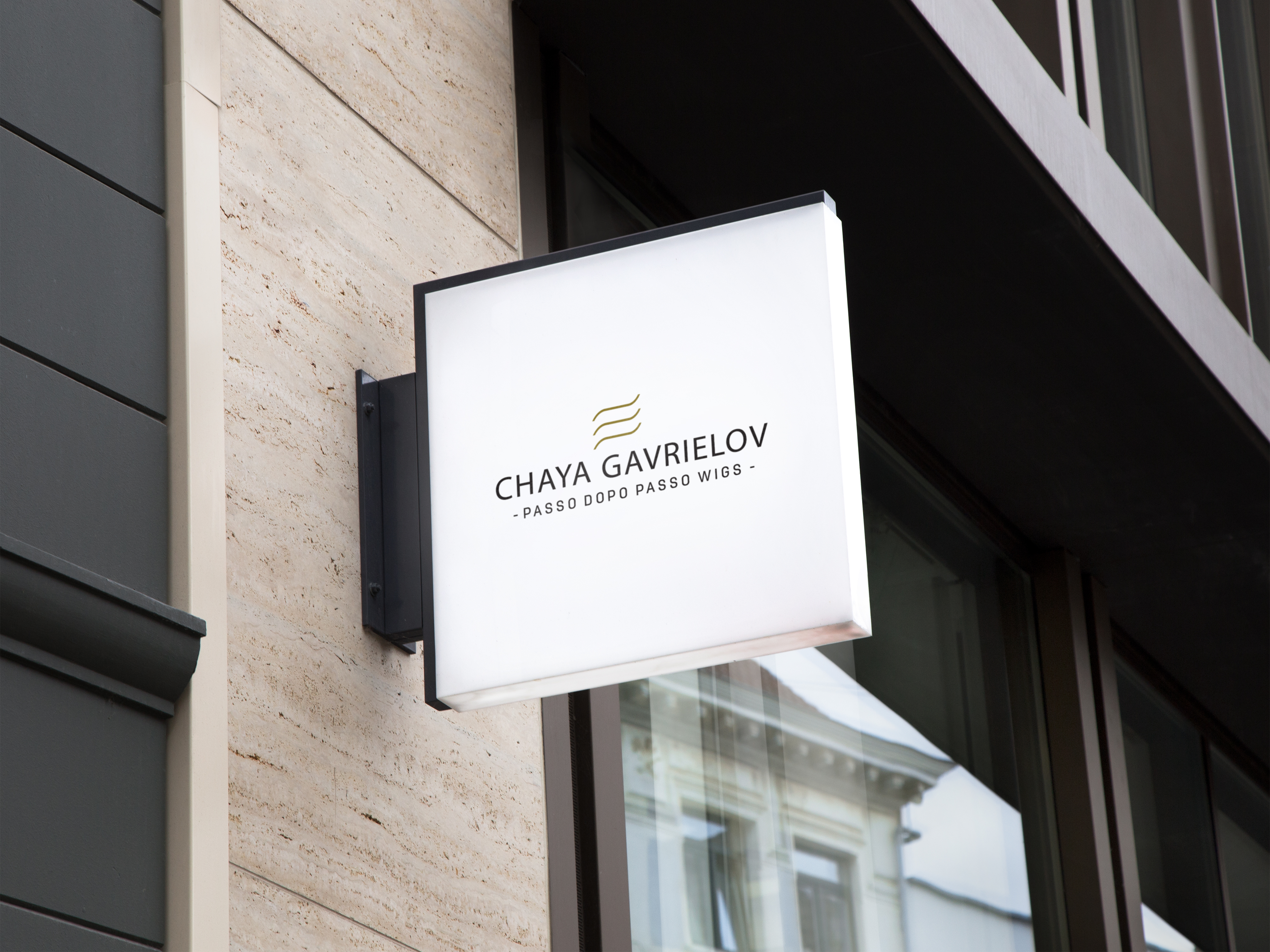 Hanging Wall Sign MockUp 5 Hanging Wall Sign MockUp 5